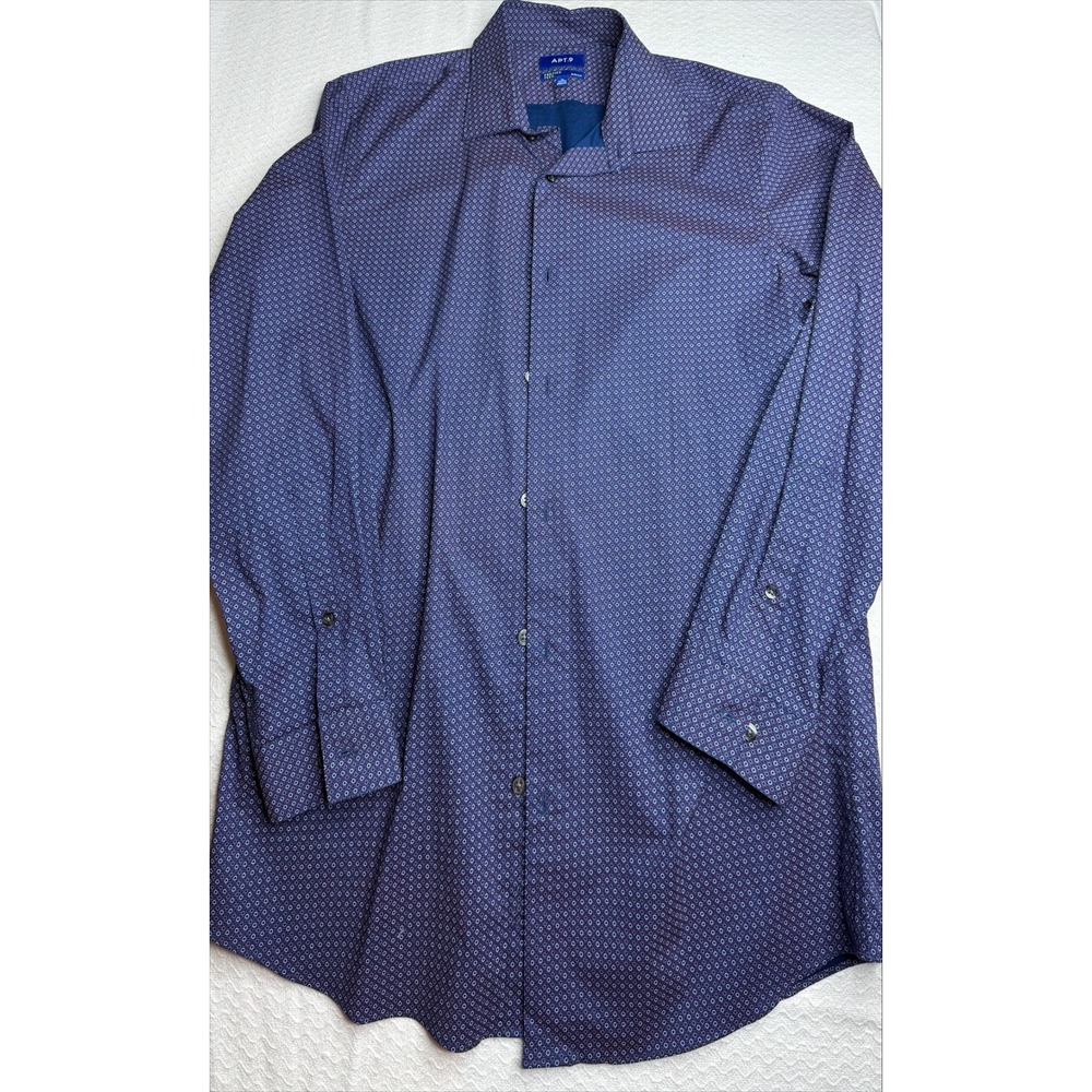 Apt. 9 Premier‎ Flex Slim Fit Long Sleeve Button-Up Dress Shirt - Men's